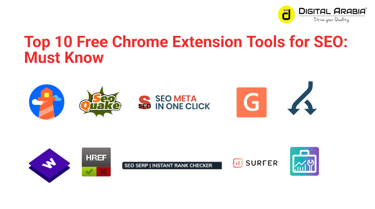 11 Free Chrome Extensions You Need for SEO